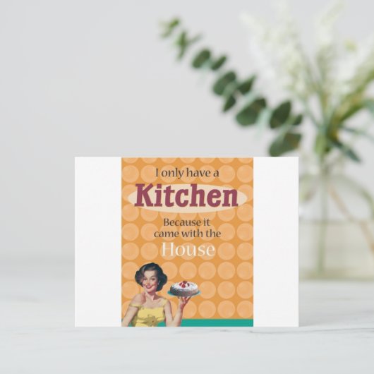 キッチン ポストカード (スタンド正面)