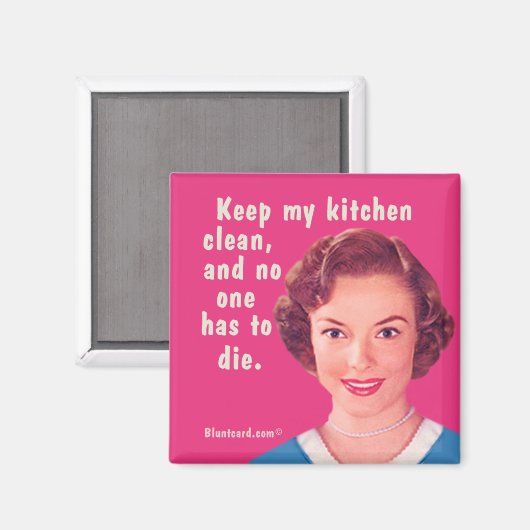 キッチン マグネット (正面/裏面)