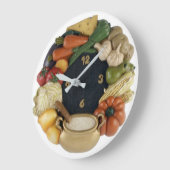 キッチン ラージ壁時計 (傾斜)