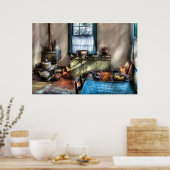 キッチン – 古いキッファッションドチン ポスター (キッチン)