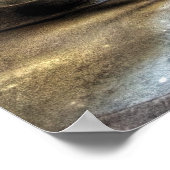 キッチン – 古いキッファッションドチン ポスター (角)