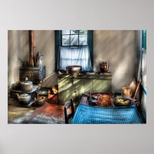 キッチン – 古いキッファッションドチン ポスター (正面)