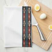 キッチン|古い英語のスタイルテンプレート キッチンタオル (四つ折り)