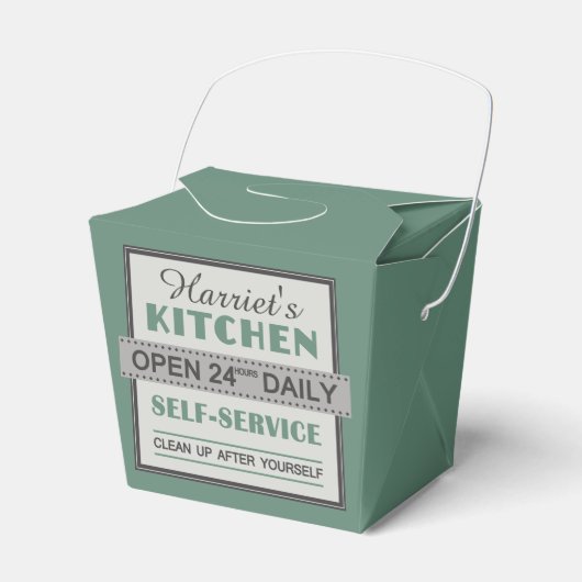 キッチン – 名前をカスタムする – お気に入りボックス フェイバーボックス (正面サイド)