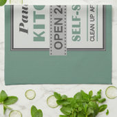 キッチン – 名前をカスタムする – タオル (折り畳み)