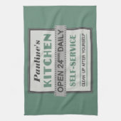 キッチン – 名前をカスタムする – タオル (縦)