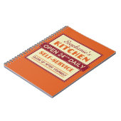 キッチン – 名前をカスタムする – ノートブック (左側)