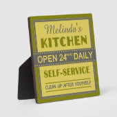 キッチン – 名前をカスタムする – プラーク (正面)