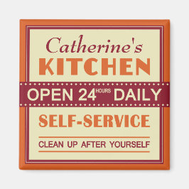 キッチン – 名前をカスタムする – マグネット