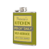 キッチン – 名前をカスタムする- flask フラスク (左)