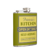 キッチン – 名前をカスタムする- flask フラスク (右)