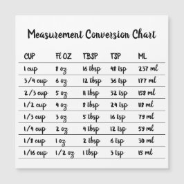 キッチン 調理 ベーキング 換算 計量 マグネット