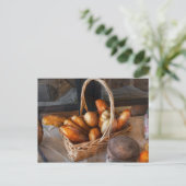 キッチン – 食べ物 – パン – 生パン ポストカード (スタンド正面)