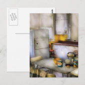 キッチン – 1960年代のキッチン ポストカード (正面/裏面)