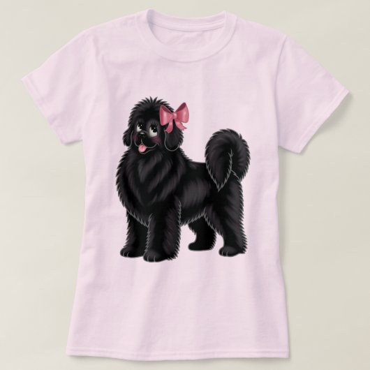 キッチーなニューファンドランド島 Tシャツ (デザイン正面)