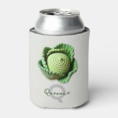 キッチーモダングラニーガーデンクロチェットキャベツ名 缶クーラー (缶正面)
