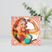 キッチ·ビッチ：任意のパーティの招待状 招待状 (スタンド正面)