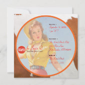 キッチ·ビッチ：女性のカーボーイまだ結婚! 招待状 (裏面)