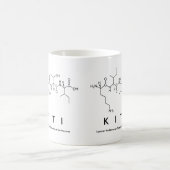 キッティペプチド名mug コーヒーマグカップ (中央)