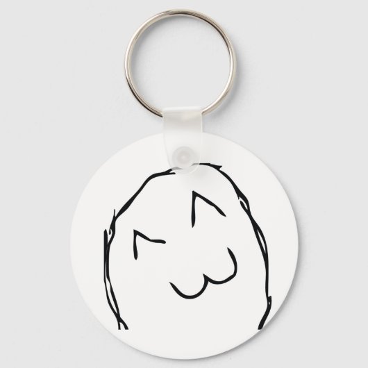 キッテスマイルトロール キーホルダー (正面)