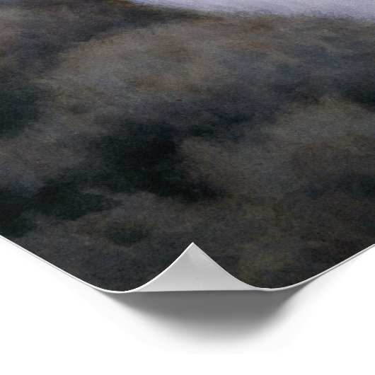 キッテルセンホワイトベアーキングヴァレモンフェアヤテールXL ポスター (角)