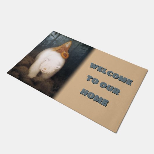 キッテルセン白熊の王ヴァレモン ドアマット (アングル)