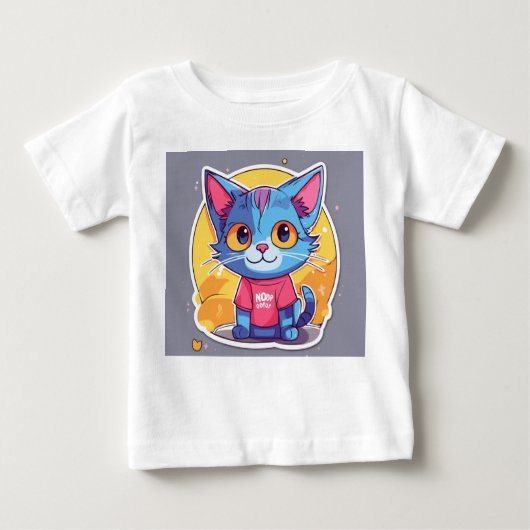 『キッテンの糸の冒険』 ベビーTシャツ (正面)