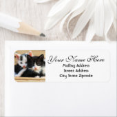 キッテンカップル差出人住所 ラベル (インサイチュ)