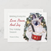 キッテンキャロルクリスマスポストカード シーズンポストカード (正面/裏面)