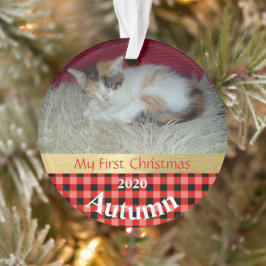 キッテンズ初めてのクリスマスフォトオーナメント オーナメント