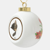 キッテンセラミックボールオーナメント セラミックボールオーナメント (右)