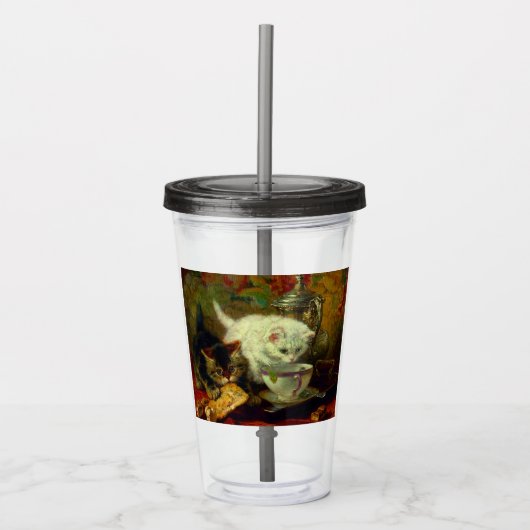 キッテンティーパーティー アクリルタンブラー (正面)