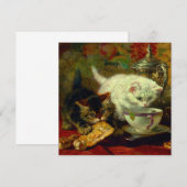 キッテンティーパーティー 招待状 (正面/裏面)