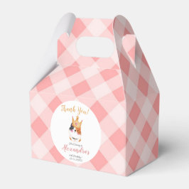 キッテンニャーピンククラウンガールキティキャット誕生日 フェイバーボックス