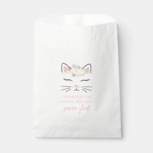 キッテンバースデーパーティーフェイスバッグフローラ子猫顔 フェイバーバッグ