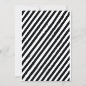 キッテンピンク&金ゴールド子供の誕生日招待状 招待状 (裏面)