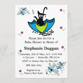 キッテンベビーシャワー招待状 招待状