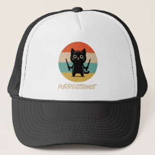 キッテンロックバンドおもしろいパーカッショニスト遊猫 キャップ