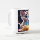 キッテン混沌 コーヒーマグカップ (正面左)