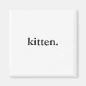 キッテン磁石 マグネット (正面)