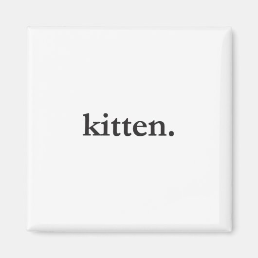 キッテン磁石 マグネット (正面)