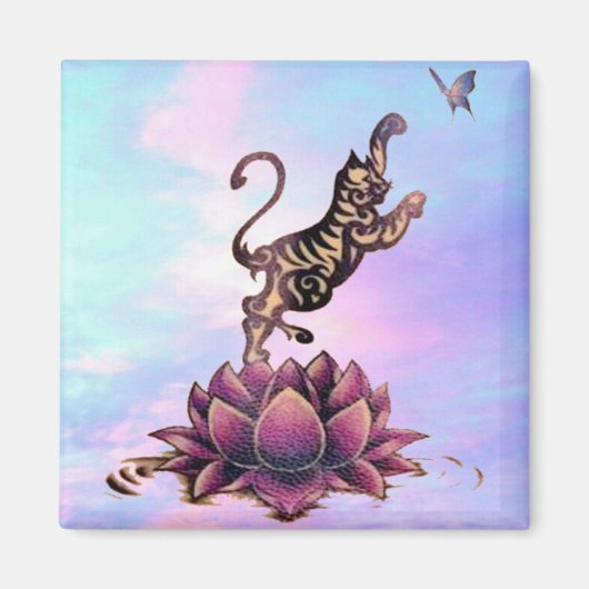 キッテン・ロータス マグネット (正面)