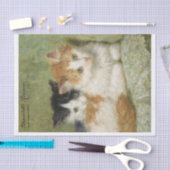 キッテ絵を描ンのヘンリエットロナーナイフ（1821年～1909年） 薄葉紙 (クラフト)