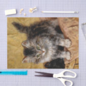 キッテ絵を描ンのヘンリエットロナーナイフ（1821年～1909年） 薄葉紙 (クラフト)