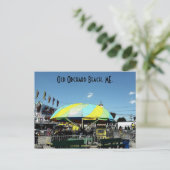 キッデスのカートラック遊園地のアトラクション ポストカード (スタンド正面)