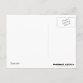 キッデスのカートラック遊園地のアトラクション ポストカード (裏面)