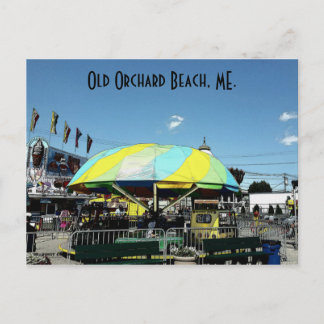 キッデスのカートラック遊園地のアトラクション ポストカード