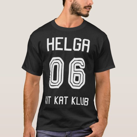キットカットクラブの少女 - ヘルガ Tシャツ (正面)