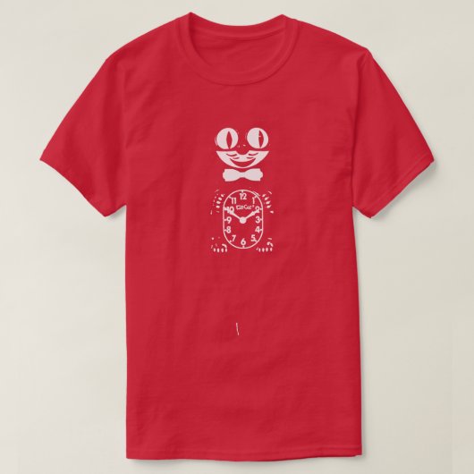 キットキャットクロック Tシャツ (デザイン正面)