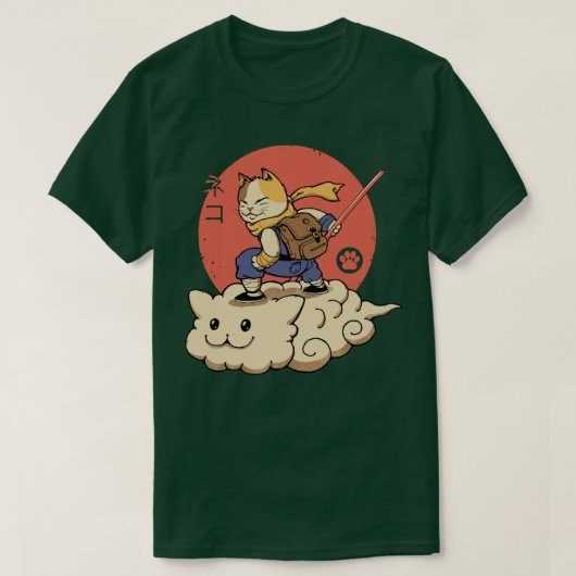 キットクラウド Tシャツ (デザイン正面)